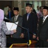 Prosesi pelantikan BPSK Kabupaten Kuningan.